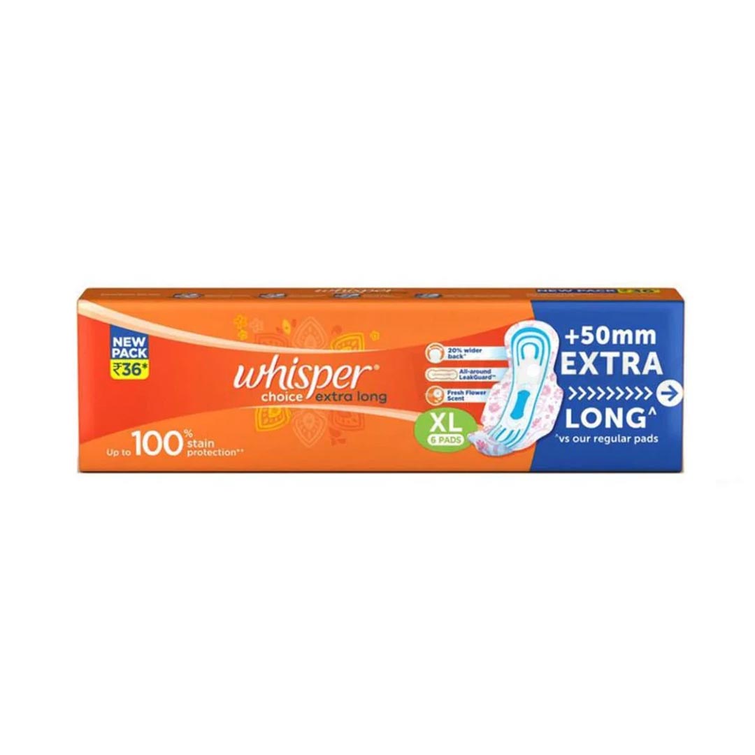 Whishper Choice XL (6pad) - 45rs